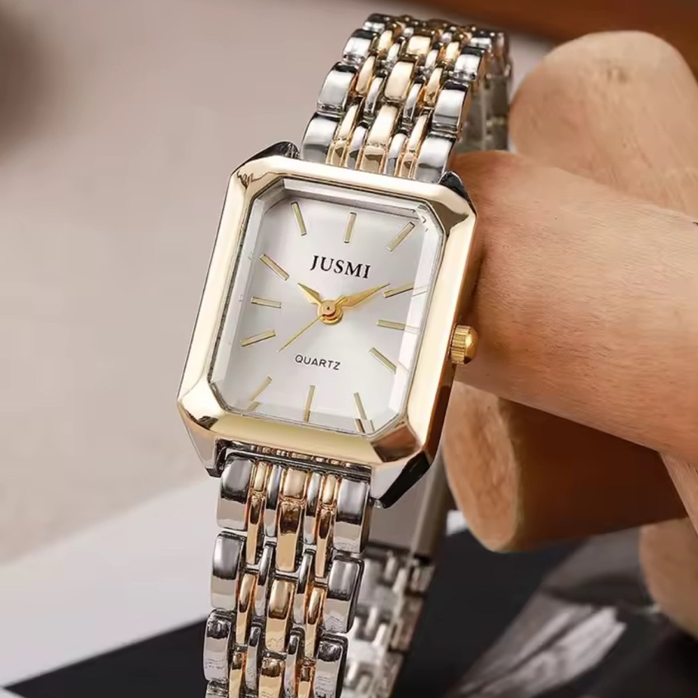 Women's Gold and Silver Watch $20